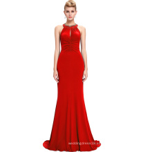 Starzz 2016 nuevo sin mangas con espalda elegante vestido largo rojo formal ST000089-2